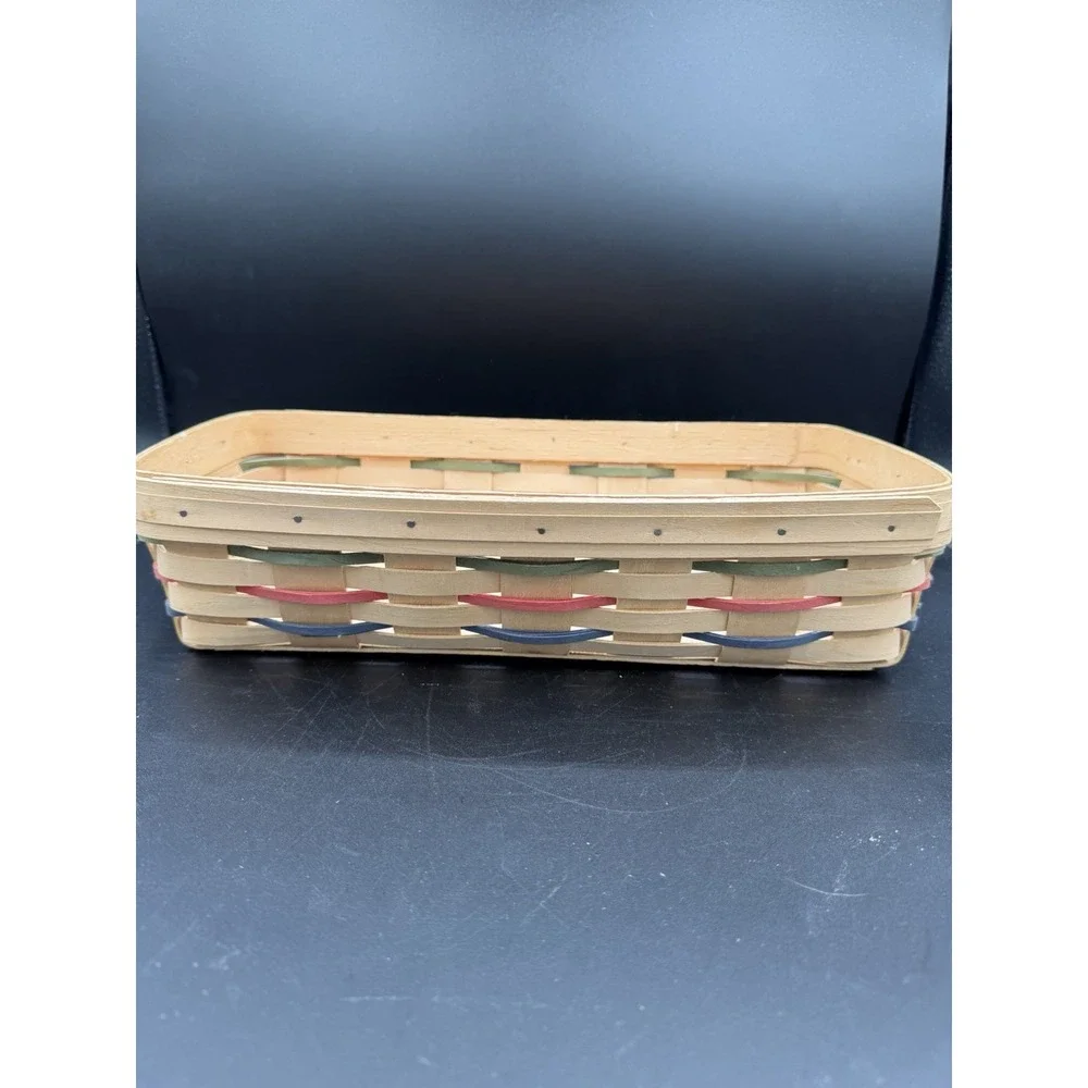 🧺🍞 Longaberger 1999 Woven Traditions Bread Basket 🌾✨